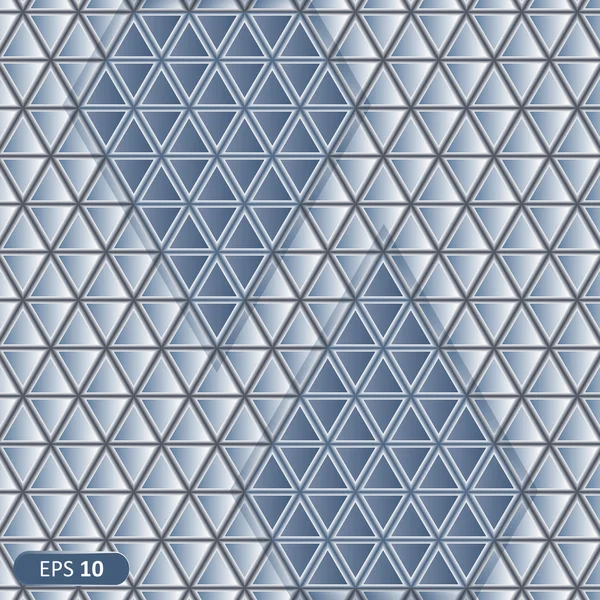 Fondo gris geométrico abstracto con triángulos — Archivo Imágenes Vectoriales