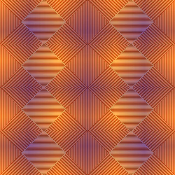 Carreaux orange texture fond — Image vectorielle