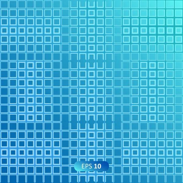 Fond de grille bleue — Image vectorielle