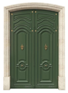 Klasik kır evleri ve eski evler için giriş kapıları