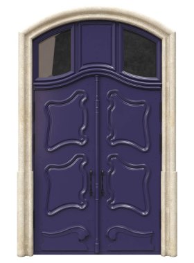 Klasik kır evleri ve eski evler için giriş kapıları