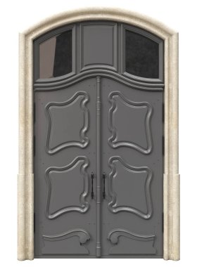 Klasik kır evleri ve eski evler için giriş kapıları