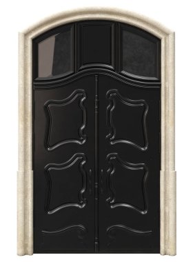 Klasik kır evleri ve eski evler için giriş kapıları