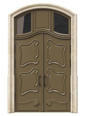 Klasik kır evleri ve eski evler için giriş kapıları