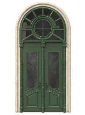 Klasik kır evleri ve eski evler için giriş kapıları