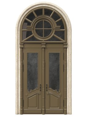 Klasik kır evleri ve eski evler için giriş kapıları