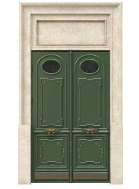 Klasik kır evleri ve eski evler için giriş kapıları