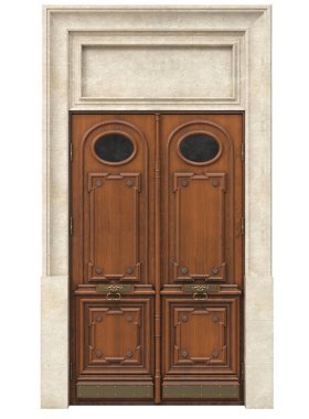 Klasik kır evleri ve eski evler için giriş kapıları