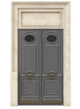 Klasik kır evleri ve eski evler için giriş kapıları