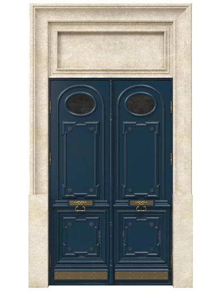 Drzwi Wejściowe Klasycznych Domów Wiejskich Starych Domów — Zdjęcie stockowe