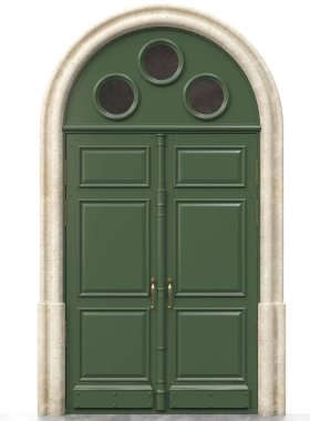 Klasik kır evleri ve eski evler için giriş kapıları