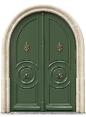 Klasik kır evleri ve eski evler için giriş kapıları