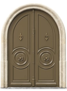 Klasik kır evleri ve eski evler için giriş kapıları