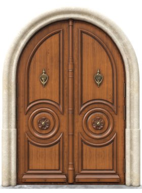 Klasik kır evleri ve eski evler için giriş kapıları