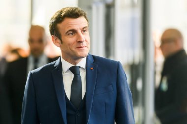 BRÜZSEL, BELGIUM. 24 Mart 2022. NATO Olağanüstü YAZETİ. Brüksel, Belçika