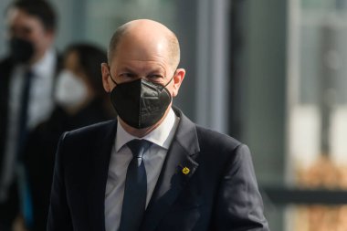 BRÜZSEL, BELGIUM. 24 Mart 2022. NATO Olağanüstü YAZETİ. Brüksel, Belçika