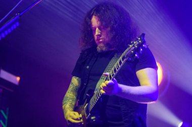 RIGA, LATVIA. 15 Eylül 2022. İsveçli grup OPETH Palladium Riga 'da sahne alacak.