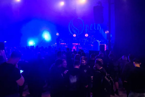 Riga 拉特维亚 2022年9月15日 Opeth瑞典乐队在Palladium Riga的演出 — 图库照片