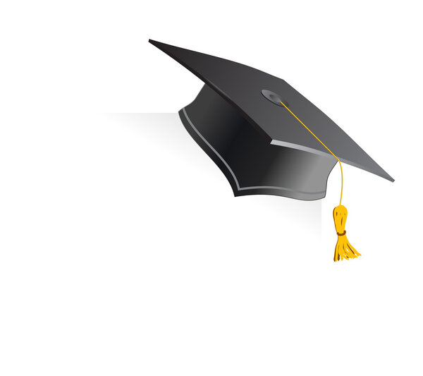 Кубок образования на белом фоне. Векторная иллюстрация
