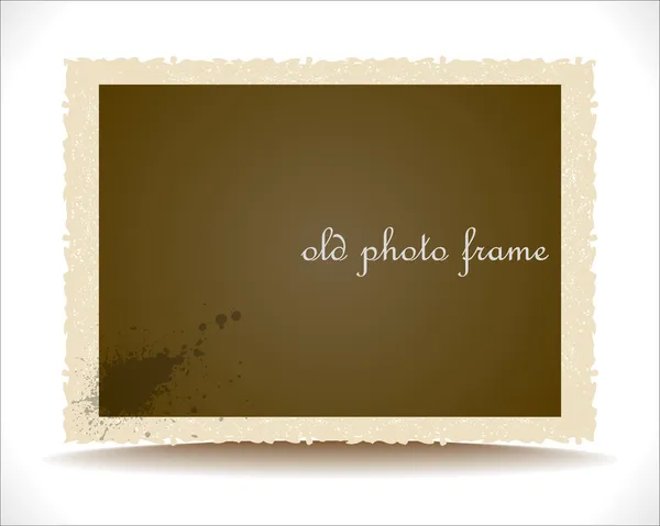 Eski fotoğraf çerçevesi