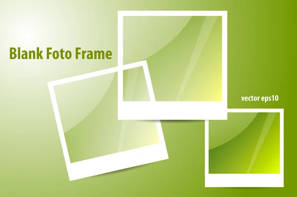 Blank of Photo Frame — Stock Vector