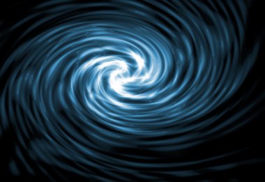 mavi soyut kompozisyon