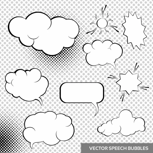 speesh tasarım öğeleri vektör