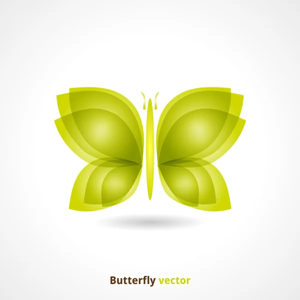 Fondo de mariposa — Vector de stock