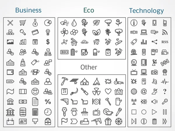 图标集合 — 图库矢量图片