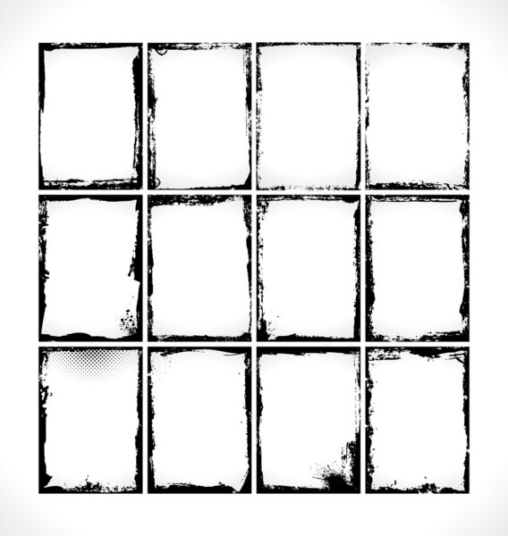 Grunge Frames Collection