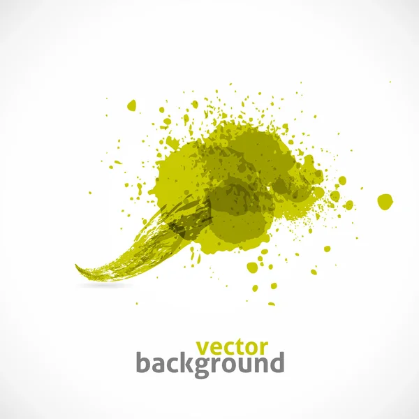 Groene grunge symbool — Stockvector