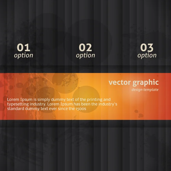 Modern Option Background — Stock Vector