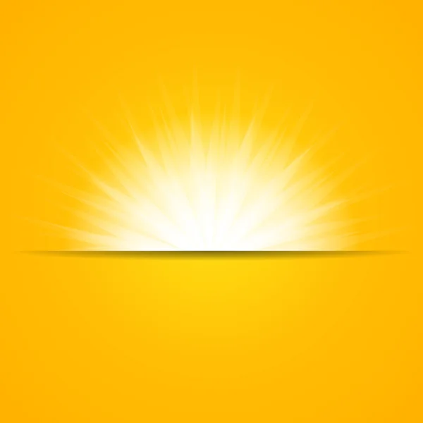 太陽光線背景 — ストックベクタ