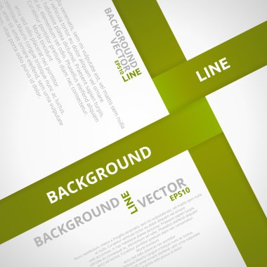 Yeşil hat vektör arka plan