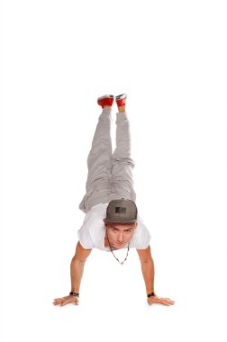 Genç break dansçı