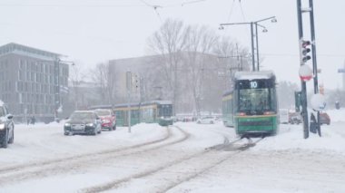 ForCity Smart Artic Helsinki tram on the street