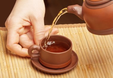 kurutulmuş meyve ve çay