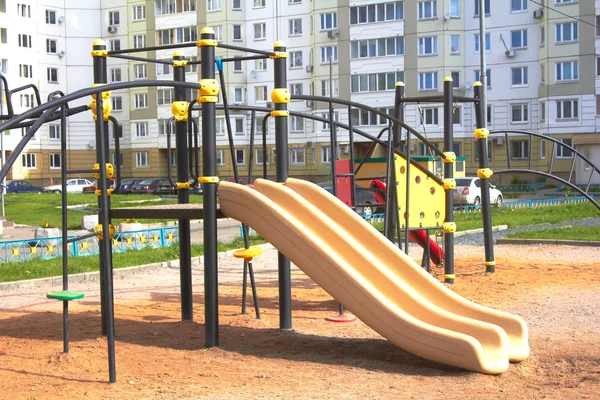 Playground Equipment.Climbing net — Stock Photo, Image