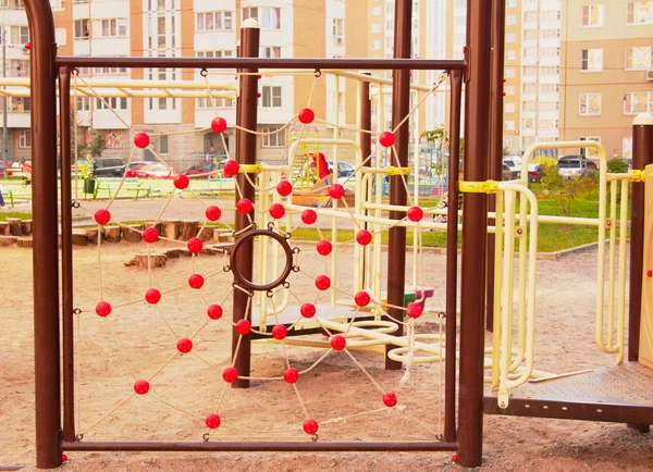 Playground Equipment.Climbing net — Stock Photo, Image
