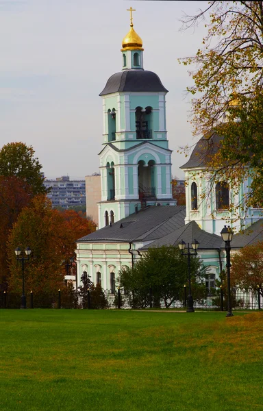 Paviljong i tsaritsino park, Moskva — Stockfoto