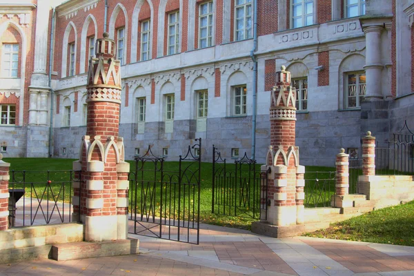 Paviljoen in Tsaritsyno park, Moskou — Stockfoto