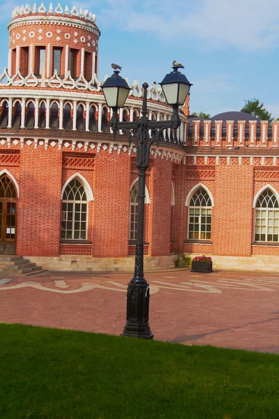 Paviljong i tsaritsino park, Moskva — Stockfoto