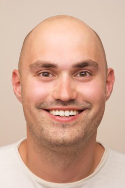 portre. kel adam