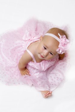 grillige babymeisje.
