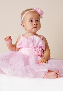 grillige babymeisje.