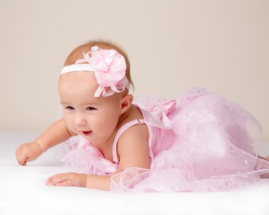 grillige babymeisje.