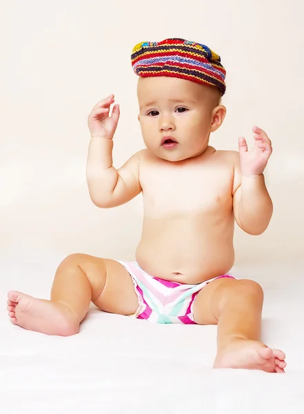 Baby girl. — Stock Photo, Image