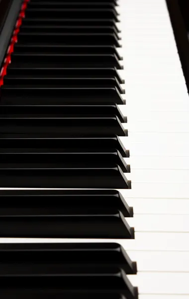 Klaviertasten. — Stockfoto