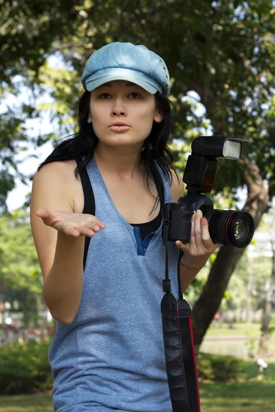 Fotógrafo profissional — Fotografia de Stock