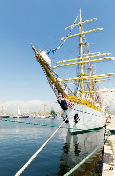 International Regatta SCF BLACK SEA TALL SHIPS REGATA 2014, Varna, Bulgaria — Stock Photo, Image